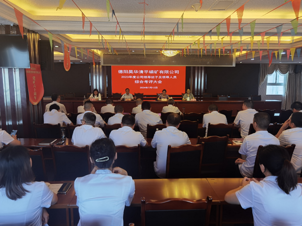 德陽市國資委對公司領導班子進行年度考評